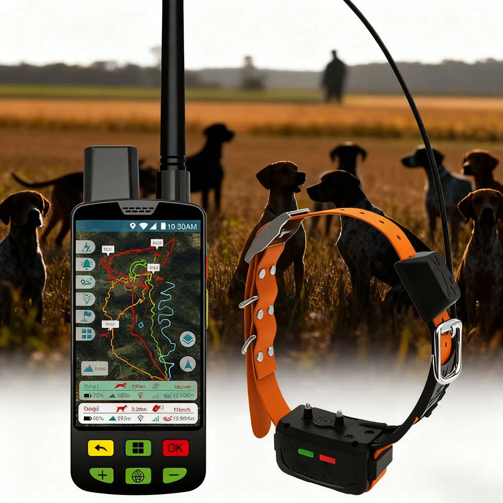 ESeek прочный трекер для собак 4G IP68, экологическая печать + GNSS/Galileo/BDS-Нефтяная/газовая промышленность, спецификации ODM
