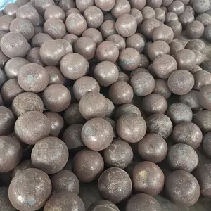 Кованые прокатные стальные шарики 30 мм 40 мм 50 мм кованые шлифовальные материалы стальной шарик для шахтной и шаровой мельницы