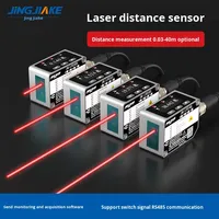 Sensor de Distancia de Desplazamiento Láser de 0-40 m de Largo Alcance, Alta Precisión, Interruptor Fotoeléctrico RS485