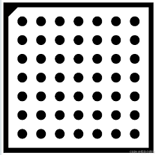 Opencv Calibration Target Machine Vision <span class=keywords><strong>Halcon</strong></span> Circle Grid Placa de calibración Vidrio óptico ± 1um ± 1-2um Cerámica ± 2-3um 7*7 - Product Image 5