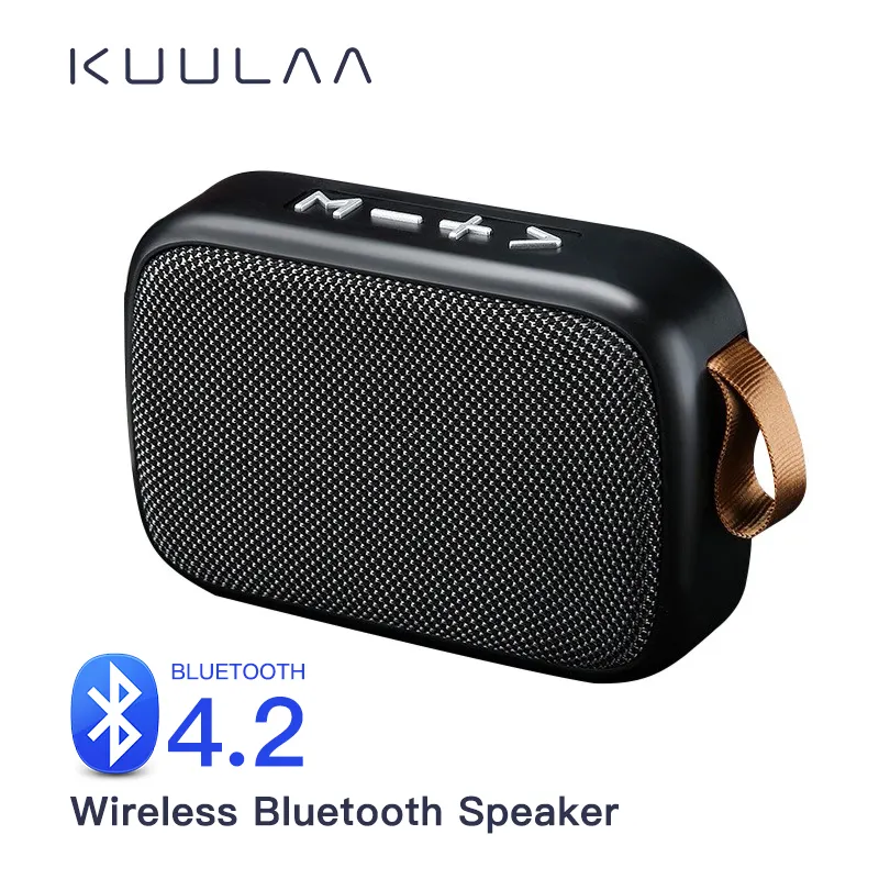 Wireless Bluetooth Speaker Outdoor FM TF Card Disk Audio Creative Portable Mini Subwoofer Gift Wireless Speakers G2