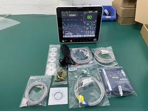 Monitor de Pacientes Multiparamétrico Portátil PM12F de 12.1 Pulgadas |   Monitor de Signos Vitales <span class=keywords><strong>con</strong></span> ECG, NIBP, SPO2, TEMP para Uso Hospitalario - Product Image 6