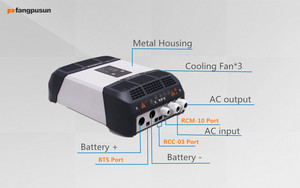 Fangpusun Bộ Sạc Biến Tần Nguồn Sóng Sin Ngoài Lưới Từ Bộ Biến Tần/Bộ Sạc Hỗn Hợp Nguồn AC Xtm 4000-48 Có Rcc-03 Điều Khiển Từ Xa - Product Image 2
