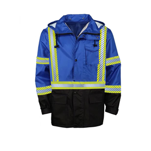 Chaqueta de Seguridad Reflectante de Alta Visibilidad, Certificación ANSI Clase 2 EN 20471, Logotipo y Color Personalizados, Tallas S-4XL, Seguridad Mejorada en el Lugar de Trabajo - Product Image 2