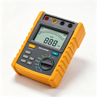 Testeur numérique de résistance d'isolement 1000V 2500V Mégohmmètre numérique à gamme automatique pour usage industriel haute tension