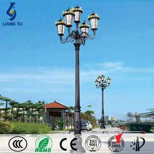 Rétro E27 IP65 de style <span class=keywords><strong>italien</strong></span> européen personnalisé en usine réverbère LED de paysage de jardin extérieur - Product Image 6