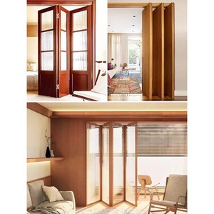 Rails de porte et de fenêtre avec roulettes universelles en acier inoxydable brossé pour application en cuisine - Product Image 3