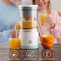 Presse-fruits automatique pour jus d'orange, mélangeur de fruits rechargeable par USB, presse-agrumes électrique portable