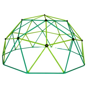Trampolín para Niños y Niñas, Domo de Juego de Metal y Plástico para Exteriores - Product Image 1