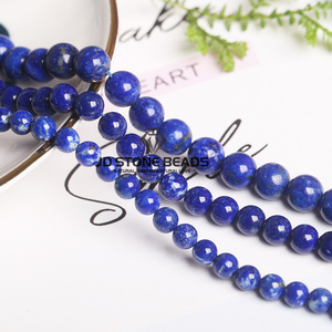 Cuentas <span class=keywords><strong>de</strong></span> Lapislázuli, Piedras Preciosas Naturales Azules, Cuentas Redondas <span class=keywords><strong>para</strong></span> Pulseras, <span class=keywords><strong>Collares</strong></span>, Fabricación <span class=keywords><strong>de</strong></span> Joyería, Cuentas Sueltas, Proveedor Mayorista - Product Image 4