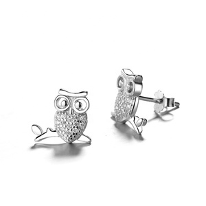 Boucles d'oreilles lapin animal mignon bijoux boucles d'oreilles lapin en argent sterling 925 pour filles - Product Image 5