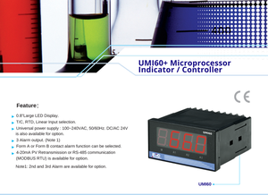 <b>Smart</b> High Accuracy PID Controller Monitoring & Clear Display UMI60+ Universal Indicator with 1 Year Warranty - Product Image 2