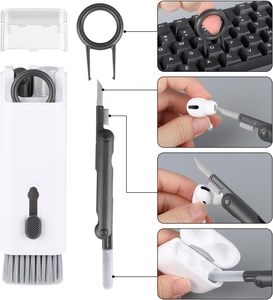 Kit de Limpieza de Teclado 7 en 1 Antipolvo con Herramientas de Microfibra y PVC, Extractor de Teclas y Juego de Cepillos Multifuncionales para Teclados - Product Image 6