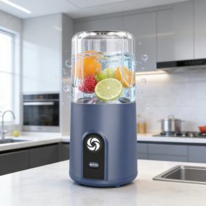 Licuadora Portátil de 260 ml, Libre de BPA, Trituradora de Hielo de Alta Velocidad, Modo Turbo, Resistente, para Hacer Smoothies, a Prueba de Fugas, con Batería, para Viajes en Auto - Product Image 4