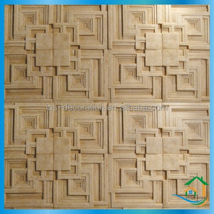 Azulejo de Pared de Diseño de Lujo |   <span class=keywords><strong>Panel</strong></span> de Azulejos Decorativos con Relieve 3D - Product Image 4