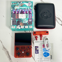 Console de jeu portable rétro R36 Max 2, écran IPS haute résolution de 4,5 pouces, émulateur portable Linux, joystick RGB 3D, WiFi, lecteur de jeux vidéo