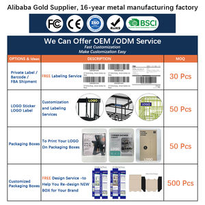 رف أطباق فولاذي للتخزين في المطبخ مع رف تجفيف بلاستيكي من طبقتين، منظم جديد لتخزين أدوات المطبخ لعام <span class=keywords><strong>2025</strong></span> - Product Image 5