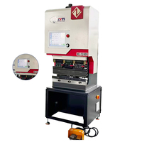 Presse plieuse électrique semi-automatique Mini WE67K-12T600 Machine de pliage de table à bas prix