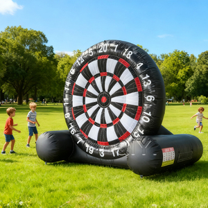 Jeu de fléchettes géantes gonflables pour événements de carnaval, location pour team building - Product Image 2