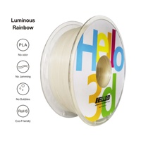Filament d'impression 3D PLA Premium Luminescent Arc-en-ciel 1,75 mm, Anti-emmêlement, OEM ODM 1 kg