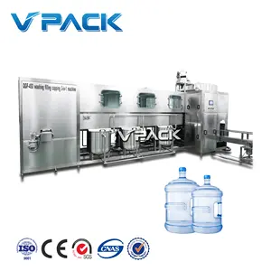 5 gallon Big Bottle Water Packaging Equipment/20 liters barrel bucket bottle mineral water making machine/water machine