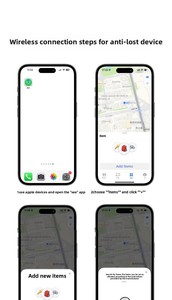 实时全球定位系统智能航空标签跟踪器4G WiFi塑料标签定位装置宠物老年患者儿童和成人 - Product Image 6