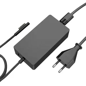 Produttore fonte vendita diretta caricabatterie ad alta velocità per microsoft surface pro 8 9 surface pro suface laptop adcharger ac adcharger