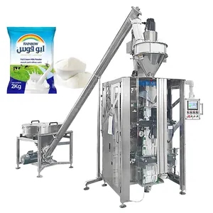 Otomatik kese paketleme makinesi vffs toz poşet dolum 1kg 2kg süt tozu paketleme makinesi