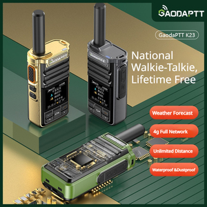 วิทยุสื่อสาร Gaodaptt GD-K23 4G PoC LTE แบบสองทาง รองรับการชาร์จแบบ Type-C  วอล์คกี้ทอล์คกี้แบบพกพา รองรับโหมดการโทรหลายรูปแบบ ใช้งานได้ทั่วโลก - Product Image 3