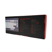 Scatola di Imballaggio Personalizzata per Tastiera da Gaming, Stampa a Colori, Cartone Rigido Ondulato, Confezione Regalo per Vendita al Dettaglio