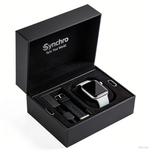 Individualisierte Logo-Uhrenverpackungsbox Luxuriöse Verkaufsdisplay-Box für Automatikuhren-Aufbewahrung - Product Image 1