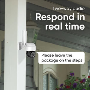 กล้องวงจรปิดรักษาความปลอดภัย PTZ ทรงโดมอัจฉริยะ3MP ซิมการ์ด4G สัญญาณเตือนการเคลื่อนไหวสำหรับกลางแจ้ง - Product Image 3