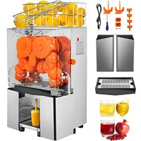 Nouvelle presse-agrumes automatique, extracteur de jus frais en acier inoxydable de qualité alimentaire, grande capacité, machine à jus de fruits