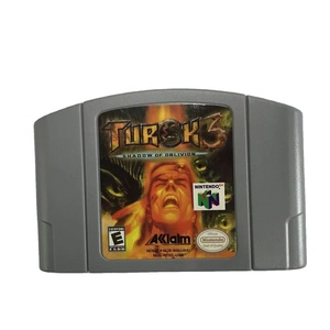 TUROK <span class=keywords><strong>3</strong></span> SHADOW of OBl IVION Game Card Series per nintendo's 64 console per videogiochi USA NTSC versione N64 cartuccia di <span class=keywords><strong>gioco</strong></span> - Product Image 1