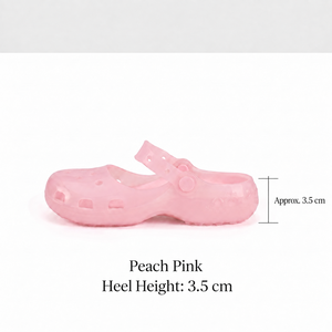 Zuecos y Mules Mary Jane Color Rosa Melocotón, Tacón de 3.5 cm, Zapatos Casuales Sin Cordones - Product Image 6