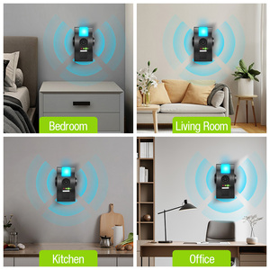 Aosion điện từ ánh sáng ban đêm siêu âm Thiết bị đuổi chuột lỗi thằn lằn bay <span class=keywords><strong>Repeller</strong></span> Chuột điện tử - Product Image 6