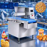 Hoogprecisie automatische koekjesmachine met PLC touchscreen en meertalig display voor export en groothandel