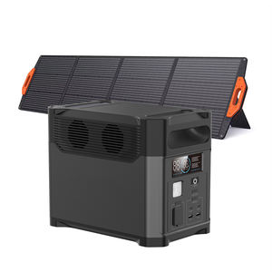 Station d'alimentation portable 1200W UPS avec batterie LiFePO4 recyclable, onduleur à onde sinusoïdale pure, source d'alimentation pour voiture, lampe de poche, compatible solaire - Product Image 1