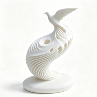 Service d'impression 3D de polymères par fabrication additive pour affichage artistique, décoration, cadeaux, MOQ 1 pièce, personnalisation OEM/ODM prise en charge, échantillon rapide