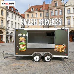 Remolques de Bar Móviles, Quiosco de Chocolate, Mini Caravana Congeladora, Remolque de Comida Rápida para Hot Dogs - Product Image 6