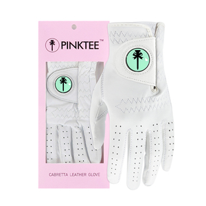 ถุงมือกอล์ฟหนัง Cabretta สำหรับผู้ชายและผู้หญิง แบบมือซ้าย ดีไซน์ระบายอากาศได้ดี ใช้ได้ทุกสภาพอากาศ พร้อมที่ทำเครื่องหมายลูกกอล์ฟ - Product Image 5