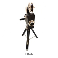 Caméra de cinéma vintage avec trépied, caméra de projection antique la plus vendue, caméra à plaque, style studio, à vendre à bas prix