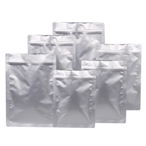 Sacs en plastique Mylar avec fermeture éclair personnalisée, fermeture éclair, emballage alimentaire, feuille d'aluminium - Product Image 4