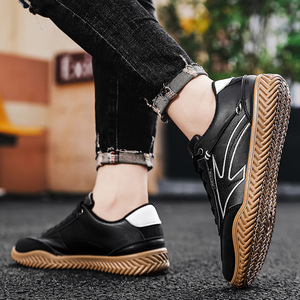 Zapatillas Deportivas Retro Casuales con Parches para Hombre, Estilo Otoñal, para Caminar al Aire Libre, Tendencia 2025 - Product Image 4