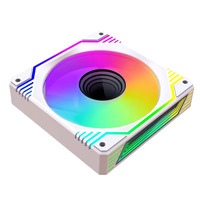 Nouvelle arrivée 5V ARGB boîtier ventilateur plastique refroidissement rvb CPU ventilateurs radiateur pour boîtier d'ordinateur