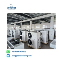 Compresseurs de type boîte à air refroidi à système split à économie d'énergie Icebear 3HP 4HP, réfrigérant R404a/R507a, efficace pour les camions de restauration