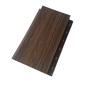 Prix d'<span class=keywords><strong>usine</strong></span> en métal nouveau design revêtement mural extérieur noir/blanc/revêtement en métal grain de <span class=keywords><strong>bois</strong></span> - Product Image 4