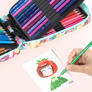 Set Pensil Warna Kayu Alami Berkualitas Profesional dengan Warna Kustom untuk Menggambar, Tersedia dalam 24/36/48/<span class=keywords><strong>72</strong></span>/120 Warna - Product Image 4