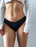 Culottes sexy taille basse pour femme, transparentes en coton, respirantes et douces, pour femmes matures, en blanc.