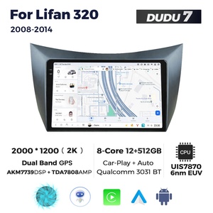 <span class=keywords><strong>Radio</strong></span> de Navegación Inteligente para Auto Mekede DUDU7 2000*1200 2k QLED AUTO con WIFI para <span class=keywords><strong>Lifan</strong></span> <span class=keywords><strong>320</strong></span> 2008-2014, Compatible con DVR y TMPS - Product Image 3